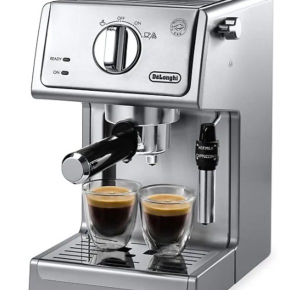 De'Longhi 15-Bar Pump Espresso & Cappuccino Machine Stainless Steel - NEW - Picture 3 of 5